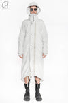 BORIS BIDJAN SABERI mid-length jacket AW23 WPARKA FISHTAIL1 F1502F-W light gray